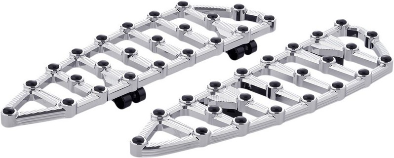 Arlen Ness Floorboard Dr Mx Chrome Floorboard Dr Mx Chrome i gruppen Reservdelar & Tillbehr / Ram och chassidelar / Fotreglage / Fotplattor hos Blixt&Dunder AB (16211013)