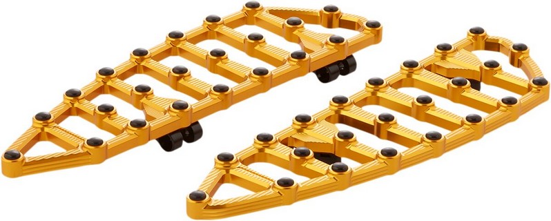 Arlen Ness Floorboard Dr Mx Gold Floorboard Dr Mx Gold i gruppen Reservdelar & Tillbehr / Ram och chassidelar / Fotreglage / Fotplattor hos Blixt&Dunder AB (16211015)