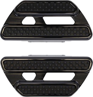 Arlen Ness Method Passenger Floorboard - Black Floorboard Pas Method B i gruppen Reservdelar & Tillbehr / Ram och chassidelar / Fotreglage / Fotplattor hos Blixt&Dunder AB (16211130)