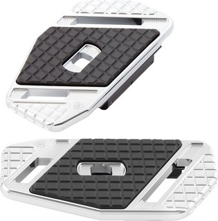 Arlen Ness Speedliner Passenger Floorboards - Chrome Floorboard Pas Sp i gruppen Reservdelar & Tillbehr / Ram och chassidelar / Fotreglage / Fotplattor hos Blixt&Dunder AB (16211133)
