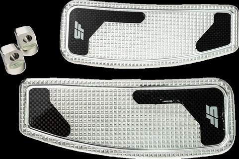 Slyfox Floorboards Mini Touring Polished Floorboards Mini Touring Poli i gruppen Reservdelar & Tillbehr / Ram och chassidelar / Fotreglage / Fotplattor hos Blixt&Dunder AB (16211155)