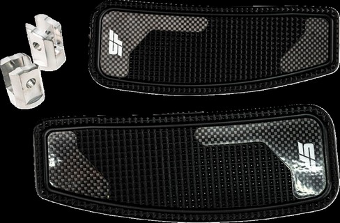 Slyfox Floorboards Mini 2018-2023 Softail Black Floorboards Mini 2018- i gruppen Reservdelar & Tillbehr / Ram och chassidelar / Fotreglage / Fotplattor hos Blixt&Dunder AB (16211156)