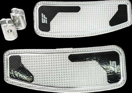 Slyfox Floorboards Mini 2018-2023 Softail Polished Floorboards Mini 20 i gruppen Reservdelar & Tillbehr / Ram och chassidelar / Fotreglage / Fotplattor hos Blixt&Dunder AB (16211157)