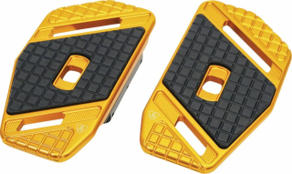 Arlen Ness Speedliner Passenger Floorboards - Gold Floorboard Passenge i gruppen Reservdelar & Tillbeh�r / Ram och chassidelar / Fotreglage / Fotplattor hos Blixt&Dunder AB (16211167)