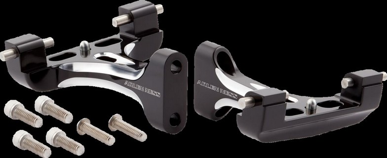 Arlen Ness Floorboard Passenger Forged Black Mount Passenger Floorboar i gruppen Reservdelar & Tillbehr / Ram och chassidelar / Fotreglage / Fotplattor hos Blixt&Dunder AB (16211173)