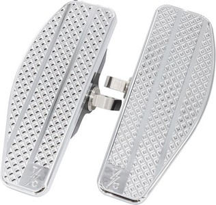 Thrashin Supply Co. Mini Floorboards - Chrome Floorboards Mini Chrome i gruppen Reservdelar & Tillbehr / Ram och chassidelar / Fotreglage / Fotplattor hos Blixt&Dunder AB (16211178)