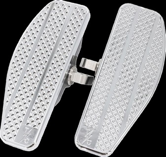 Thrashin Supply Co. Mini Floorboards - Chrome Floorboards Mini Chrome i gruppen Reservdelar & Tillbehr / Ram och chassidelar / Fotreglage / Fotplattor hos Blixt&Dunder AB (16211178)