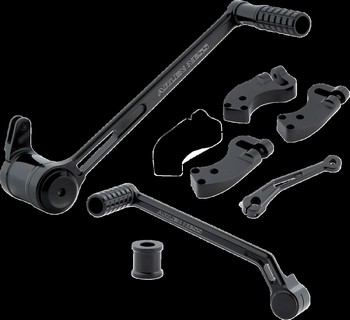 Arlen Ness 3 Inch Extended Foot Control Kit - Black 3 Inch Extended Fo i gruppen Reservdelar & Tillbehr / Ram och chassidelar / Fotreglage / Framflytt & fotreglage hos Blixt&Dunder AB (16230601)