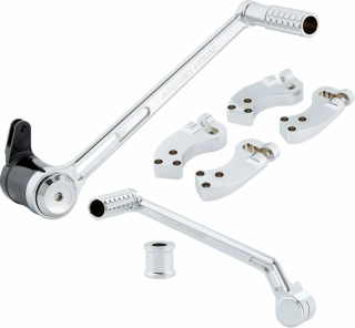 Arlen Ness 4 Inch Extended Foot Control Kit - Chrome 4 Inch Extended F i gruppen Reservdelar & Tillbeh�r / Ram och chassidelar / Fotreglage / Framflytt & fotreglage hos Blixt&Dunder AB (16230602)