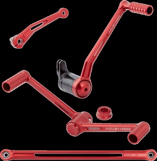 Arlen Ness Control Kit Heel/Toe Speedliner  Red Control Kit Heel/Toe S i gruppen Reservdelar & Tillbehr / Ram och chassidelar / Fotreglage / Bromsreglage hos Blixt&Dunder AB (16230604)