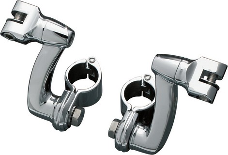 Kuryakyn Longhorn Offset Mounts With 1-1/4