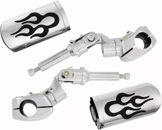 Show Chrome Highway Pegs Flame Gl1800 Highway Pegs Flame Gl1800 i gruppen  hos Blixt&Dunder AB (16240373)