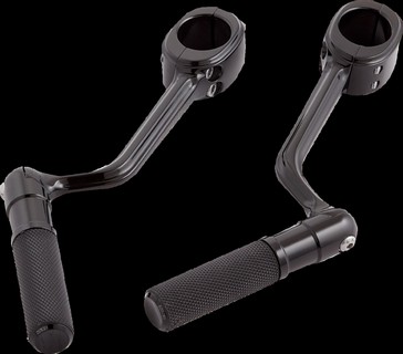 Arlen Ness Forged Highway Peg Mounts W/ Pegs - Black Highway Peg Mount i gruppen Reservdelar & Tillbehr / Ram och chassidelar / Fotreglage / Fsten Fotpinnar/Fotplattor hos Blixt&Dunder AB (16240404)
