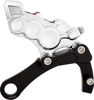 Arlen Ness Caliper Rear 6 Pist0N Chrome M8 Softail Caliper - 6 Pistons i gruppen Reservdelar & Tillbehr / Bromsar / Bromsok & fsten hos Blixt&Dunder AB (17010773)