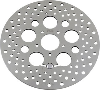Drag Specialties Brake Rotor Front Stainless Steel 11.8
