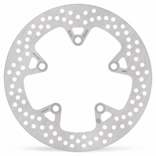 Moto-Master Brake Rotor Fixed Halo Round Natural Brake Disc Halo Rear i gruppen  hos Blixt&Dunder AB (17101657)
