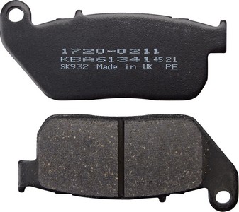 Drag Specialties Brake Pad Organic Brake Pad-Drag Organic i gruppen Servicedelar & Olja / Slitdelar & underhll / Harley Davidson / Bromsklossar / Fram hos Blixt&Dunder AB (17200211)