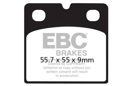 Ebc Brake Pad Fa-V Series Sintered Metal/Organic i gruppen Servicedelar & Olja / Slitdelar & underh�ll / Slitdelar �vriga m�rken / Bromsar hos Blixt&Dunder AB (17211959)