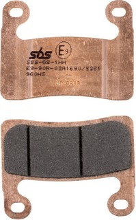 HS Street Excel Sintered Front Brake Pads 960HS i gruppen Servicedelar & Olja / Slitdelar & underhll / Slitdelar vriga mrken / Bromsar hos Blixt&Dunder AB (17213481)