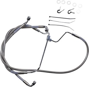 Drag Specialties Extended Length Front Stainless Steel Brake Line Kit i gruppen Reservdelar & Tillbehr / Bromsar / Bromsslang / Bromsslang Touring hos Blixt&Dunder AB (17413975)