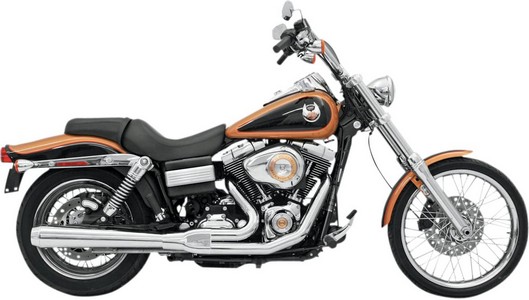 Bassani Exhaust Road Rage 2-Into-1 Chrome Exhaust Rr Hs 06-11Fxd Ch i gruppen  hos Blixt&Dunder AB (18001160)
