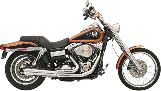Bassani Exhaust Road Rage 2-Into-1 Chrome Exhst Rr2-1Up 06-11Fxd Ch i gruppen  hos Blixt&Dunder AB (18001280)