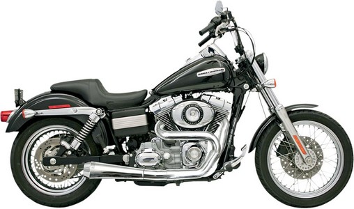 Bassani Exhaust Road Rage 2-Into-1 Chrome Exhaust Rr2-1Up Fxd Chr i gruppen  hos Blixt&Dunder AB (18001307)