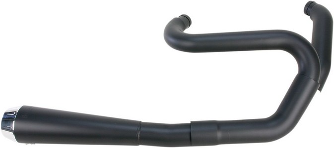 Bassani Exhaust Road Rage 2-Into-1 Black Exhaust Rr2-1Up Fxd Blk i gruppen  hos Blixt&Dunder AB (18001308)