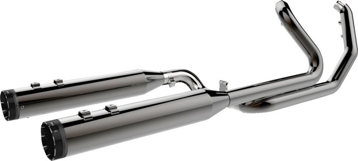 Khrome Werks Exhaust System 2-Into-2 High Performance Eclipse Exh W/4. i gruppen Reservdelar & Tillbehr / Avgassystem / Avgassystem /  Evo & Twin Cam Touring hos Blixt&Dunder AB (18002177)