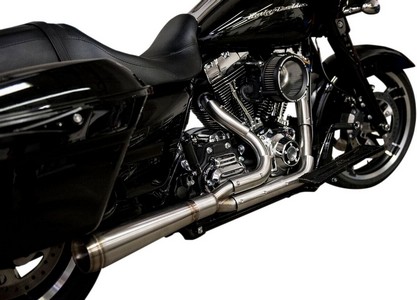 Trask Exhaust System Assault 2-Into-1 Straight Raw Exhaust 2:1 Aslt St i gruppen  hos Blixt&Dunder AB (18002204)