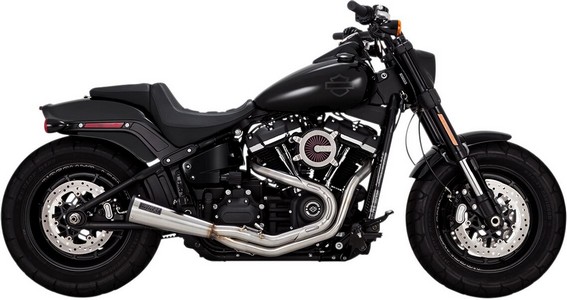 Vance&Hines Exhaust System 2-Into-1 Upsweep Stainless Steel Exh 2-1Ss i gruppen  hos Blixt&Dunder AB (18002344)