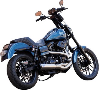 S&S Cycle Exhaust Qualifier 2:1 Brushed Stainless Steel Dyna 2006-07 E i gruppen Reservdelar & Tillbehr / Avgassystem / Avgassystem /  Evo & Twin Cam Dyna hos Blixt&Dunder AB (18002662)