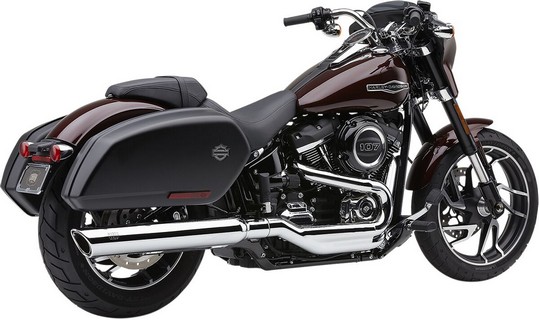 Cobra  Muffler 909 Twins Chr i gruppen Reservdelar & Tillbehr / Avgassystem / Avgassystem / M8 Softail hos Blixt&Dunder AB (18011300)