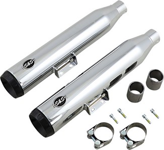 S&S Muffler Chr Gn50S St D/H Muffler Chr Gn50S St D/H i gruppen Reservdelar & Tillbehr / Avgassystem / Ljuddmpare hos Blixt&Dunder AB (18011479)