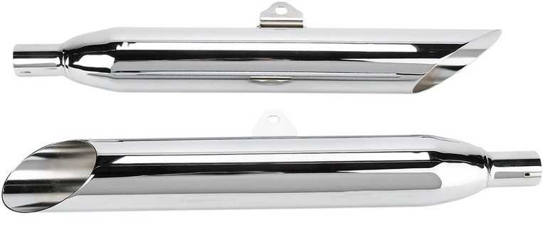 Cobra Muffler Slip-On With Slash Cut Tip Chrome Mufflers Sc Xvs1100 Vs i gruppen Reservdelar & Tillbehr / Jap-Crap / Yamaha XVS Drag Star hos Blixt&Dunder AB (18100523)