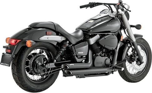 Vance&Hines Exhaust Shortshots Staggered Black Exh Blk Ss Stagaero/Sp/ i gruppen  hos Blixt&Dunder AB (18102023)