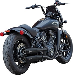 S&S Muffler Slip-On Grand National Black 49 State Scout 2019-23 Muffle i gruppen Reservdelar & Tillbehr / Indian Motorcycles hos Blixt&Dunder AB (18114519)