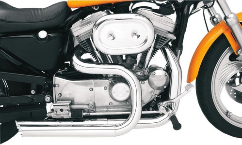 Bassani Heat Shield Pro Street Chrome Heat Shlds P-Strt.07-13Xl i gruppen Reservdelar & Tillbehr / Avgassystem / Avgassystem / Sportster hos Blixt&Dunder AB (18610394)