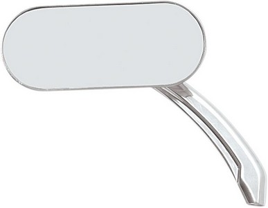Drag Specialties Mirror Oval Hotop Chrome Hotop Oval Mirror i gruppen Reservdelar & Tillbehr / Styren & Tillbehr / Backspeglar & Tillbehr / Backspeglar hos Blixt&Dunder AB (19010026)