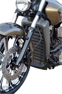Klock Werks Radiator Guard Outrider Indian Indian - Scout - Honeycomb i gruppen Reservdelar & Tillbehr / Ram och chassidelar / Chassi / Kylare och tillbehr hos Blixt&Dunder AB (19040092)