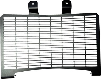 Drag Specialties Radiator Cover - Black - Pan America Radiator Shield i gruppen  hos Blixt&Dunder AB (19040307)