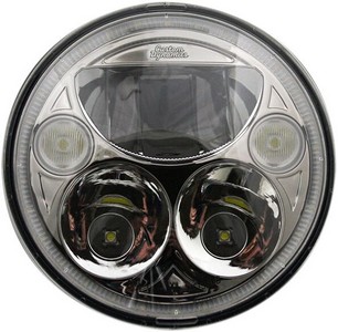 Custom Dynamics Headlamp Round 5-3/4