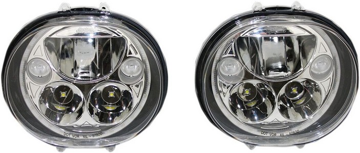 Custom Dynamics Headlamp Dual Kit 5-3/4