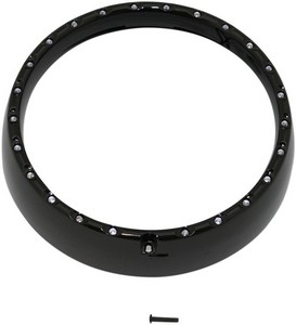 Custom Dynamics Headlight Trim Ring With Turn Signals Led Halo Black T i gruppen Reservdelar & Tillbehr / Lampor & Tillbehr / Framlampor / Trim Ring hos Blixt&Dunder AB (20011271)