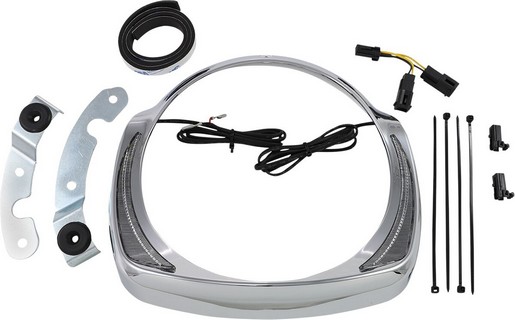 Ciro Headlight Bezel Fang Led Chrome Bezel Headlight Chrome i gruppen Reservdelar & Tillbehr / Lampor & Tillbehr / Framlampor / Trim Ring hos Blixt&Dunder AB (20011319)