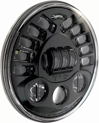 HEADLIGHTS LED ADAPTIVE 2 8790 18 CM (7'') BLACK i gruppen  hos Blixt&Dunder AB (20011773)