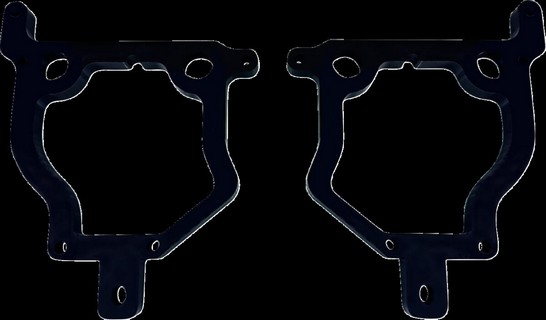 Custom Dynamics Amp Spacer Kit For Shark Deamon2 Headlight Amp Spacer i gruppen Reservdelar & Tillbehr / Lampor & Tillbehr / Framlampor / Framlampor Fsten hos Blixt&Dunder AB (20012791)