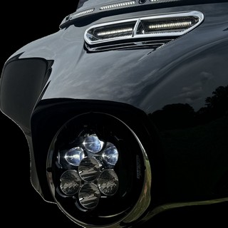 Custom Dynamics Headlight Shark Demon Led  94-23 Flh Shark Demon 2.0 S i gruppen Reservdelar & Tillbehr / Lampor & Tillbehr / Framlampor / Lampinsats LED hos Blixt&Dunder AB (20012845)