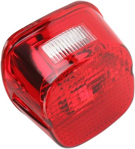 Drag Specialties Taillight Laydown Led Red Lens W/ Top Taglight Lens T i gruppen Reservdelar & Tillbehr / Lampor & Tillbehr / Baklampor & Tillbehr / Lampglas Baklampa hos Blixt&Dunder AB (20100782)