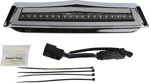 Ciro Center Tail Light For Tour-Pak Chrome Light Brake Center Chrome i gruppen Reservdelar & Tillbehr / Lampor & Tillbehr / Baklampor & Tillbehr / Baklampor LED hos Blixt&Dunder AB (20101277)